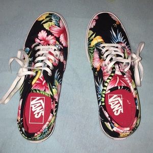 floral vans